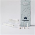Полиры Kagayaki Enforce Pin  MAX 30шт. НАБОР -(чашка, диск, пуля) белый грубый уретановый 1231918752 - фото 448455