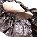 Бахилы Elegreen Экстра Плюс (с 2-ой резинкой) черные, 3,7 г. 50 пар (100 шт). Elegreen 1231918801 - фото 448491