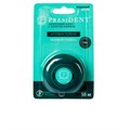 Зубная нить антибактериальная с хлоргексидином (50 м) PRESIDENT 1231916690 - фото 449002