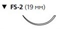 Prolene W8683 4|0 (45 см; обр.-реж.19 мм, 3|8) 12 шт 00000910245 - фото 449682