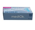 Перчатки Нитриловые "MediOk" Голубые  XL 100 шт (50 пар) Маркированные 1231918430 - фото 449796