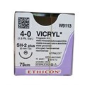 Vicryl W9113 4|0 (75см,игла колющая 20мм, 1|2)12шт. 00000002161 - фото 450621