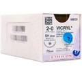 Vicryl W9121 2|0 (75см), 1|2, 26мм, кол.) 12шт. 00000002825 - фото 450835