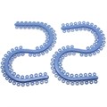 Сепаратор эластичный на модуле синий 70 колец 77667 - фото 451989