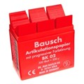 Артикуляционная бумага Bausch BK 02, 200 мкрн - копирка бауш прямая, 300л, красная 00000000589 - фото 453439