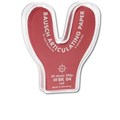 Артикуляционная бумага Bausch BK 04, 200 мкрн - копирка бауш подкова, 50л, красная 00000000591 - фото 453443