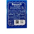 Артикуляционная бумага BK 61, 40 мкм, 200 листов, синяя Bausch 0000910582 - фото 453461