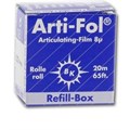 Артикуляционная фольга Bausch Arti-Fol BK 1023 синяя, односторонняя, 8 микр, 20х22мм 0001910844 - фото 453473