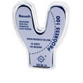 Копирка Bausch подкова BK 53, 100 мкм (артикуляционная бумага с прогрессирующим выделеним), 50 листов, синяя, Bausch 0001916260 - фото 453509