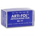 Фольга артикуляционная BK 77 Arti-Fol 8 мкм, 75мм х 15м, синяя, двусторонняя, Bausch 1231910911 - фото 453567