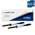 LuxaFlow Star цвет А3,5 (2 шприца х 1.5гр.), светоотверждаемый текучий композит 214004, DMG 00000213102 - фото 454105