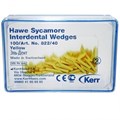 822/40  Клинья Sycamore Interdental деревянные желтые (100шт), Kerr Hawe 00000910267 - фото 454493