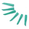 Клинья деревянные зеленые Wood Wedges,13 мм. 100 шт./5013S/Polydentia 0001911750 - фото 454506