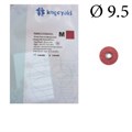 "Диски Kagayaki RoundFlex M"" жесткие 2217С, d9,5мм, грубый (бордо), 50 шт." 1231913473 - фото 455930