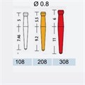 "Штифты беззольные YuniPin"" №208 желтые 100шт., Kagayaki" 1231911389 - фото 459153