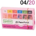 Штифты бумажные SPIDENT размер № 20, конусность 04, 100шт. 1231913620 - фото 459455