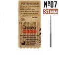 Post Space Bur №007 (31 мм) бор стоматологический стальной для создания ложа под штифт уп/6шт 1231914744 - фото 459598