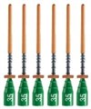 Обтураторы Thermafil №35 (25мм) 6 шт, эндодонтические гуттаперчевые, Maillefer 00000001101 - фото 459772