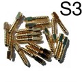 Штифты анкерные латунные S3 (12шт.). Форма 00000000350 - фото 460115