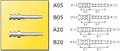 Штифты титановые Ikadent IKT-A20-V (24 шт) d=1.2|1.7  L=6.7+3.7 0000910714 - фото 460449