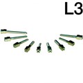 Штифты титановые ШВТ L3, 12шт. Форма 0001911901 - фото 460503