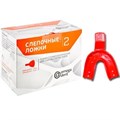 Ложка слепочная пластмассовая Н-2, 1шт. (красная), Россия 0001911696 - фото 461650