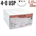 Гликолон 4-0 USP, 0.45 м 18 мм, 24 шт фиолетовый 1231915011 - фото 462505
