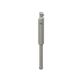 Короткая отвертка SCS для наконечника, L 26 мм, Stainless steel 046.411 - фото 464224