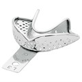 Asa Dental 2804S-L3 - ложка слепочная нижняя малая (S) с перфорацией с бортиками 2804S-L3 - фото 471241