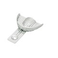 Asa Dental 2816-U1 - ложка слепочная верхняя малая (S) с перфораций без бортика, детская, из алюминия 2816-U1 - фото 471257