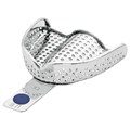Asa Dental 2804-U6 - ложка слепочная верхняя очень большая (XL) с перфорацией с бортиками, с цветной кодировкой (синяя) 2804-U6 - фото 471280