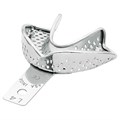 Asa Dental 2804S-L4 - ложка слепочная нижняя средняя (M) с перфорацией с бортиками 2804S-L4 - фото 471305