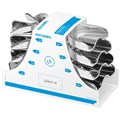 Asa Dental S2807-8 - ложка слепочная, набор 8 штук, без перфорации с бортиками S2807-8 - фото 471314