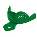 Asa Dental 2814-U4 - ложка слепочная верхняя очень большая (XL) с перфорацией без бортиков, алюминий (зеленая) 2814-U4 - фото 471355