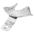Asa Dental 2806-L68 - ложка слепочная нижняя средняя (NM) с перфорацией без бортиков для беззубых челюстей 2806-L68 - фото 471384