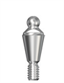 Абатмент Astra Tech шаровидный  4.5/5.0, высота десны 0,5 мм (Ball Abutment 4.5/5.0, H - 0,5 mm). 24418 - фото 471689