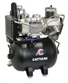 Компрессор Cattani на 3-4 установки, ресивер 45 л 013330/013321+010815 - фото 475411