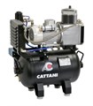 Компрессор Cattani на 1 установку, 1 цилиндр, без осушителя (без кожуха), ресивер 30 л 013170/013168 - фото 475416