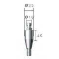 BAB354018 Шариковый аттачмент, Dentium (Ю.Корея) BAB354018 - фото 486174