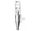 BAB355018 Шариковый аттачмент, Dentium (Ю.Корея) BAB355018 - фото 486343
