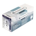 ELSILK S — нерассасывающаяся нить, 3/8, обратно-режущая игла 13 мм, толщина 6/0 (0,7), 75 см, 12 шт 60I7DQ13 - фото 487351