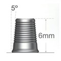 Multi Ti Base - титановые основания, высота 6.0, 5° TSMTB0605GTH - фото 488153