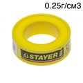 Фум лента Stayer 0.075мм х 12мм х 10м (0.25г/см3) 1231917218 - фото 492364