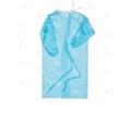 Халат нестерильный,  хирургический р.52-54 длина 140см., спанбонд пл.25 г/м2, рукав на резинке (10шт.) НОВИСЕТ 1231916641 - фото 493316