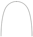 Дуга стальная Dentaflex Ideal 8-ми жильная 0,48х0,64 (19х25) н/ч 75346 - фото 495032