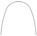 Дуга стальная Dentaflex Ideal 3-х жильная 0,45 (18) в/ч 72234 - фото 495398