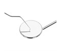 Hahnenkratt TOPvision FS Rhodium - родиевое зеркало, плоское, без ручки, №4, диаметр 22 мм, 12 шт 721x4 - фото 495837