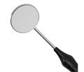 Hahnenkratt TOPvision FS Rhodium - родиевое зеркало без ручки, плоское, №5, диаметр 24 мм, 12 шт 721x5 - фото 495861