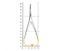 Nopa Instruments AE 501/14 - иглодержатель MATHIEU изогнутый с твердосплавными вставками, 14 см AE 501/14 - фото 496019