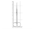 Nopa Instruments AC 071/17 - ножницы операционные MAYO, тупоконечные, изогнутые, 17 см AC 071/17 - фото 496402